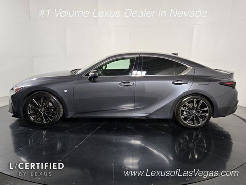 Certified 2024 Lexus IS 350 F Sport w/ Navigation Package RWD image 3