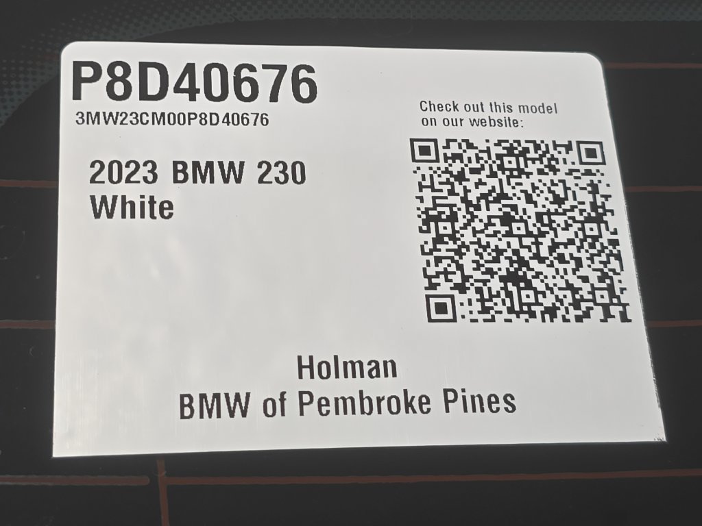 Certified 2023 BMW 230i Coupe w/ Convenience Package RWD image 23