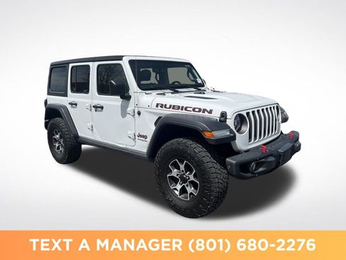 Used 2022 Jeep Wrangler Unlimited Rubicon w/ Steel Bumper Group AWD/4WD image 7