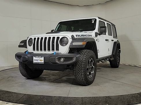 Used 2021 Jeep Wrangler Unlimited Rubicon 4xe w/ Cold Weather Group image 4