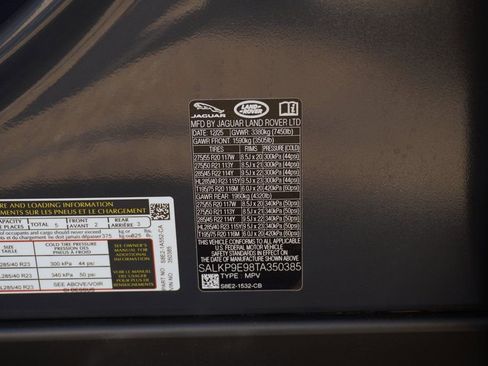 New 2026 Land Rover Range Rover SE AWD/4WD image 36