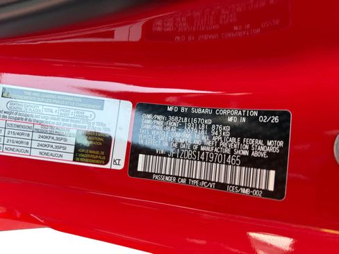 New 2026 Subaru BRZ tS image 25