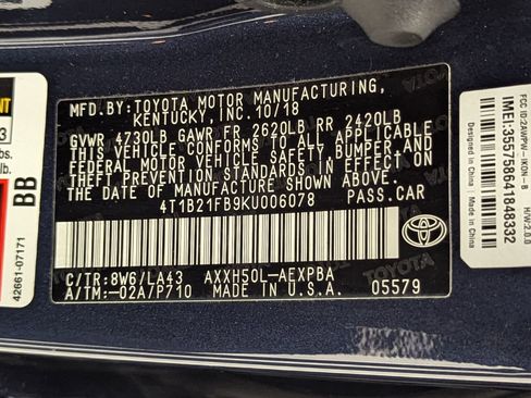 Used 2019 Toyota Avalon Limited image 18