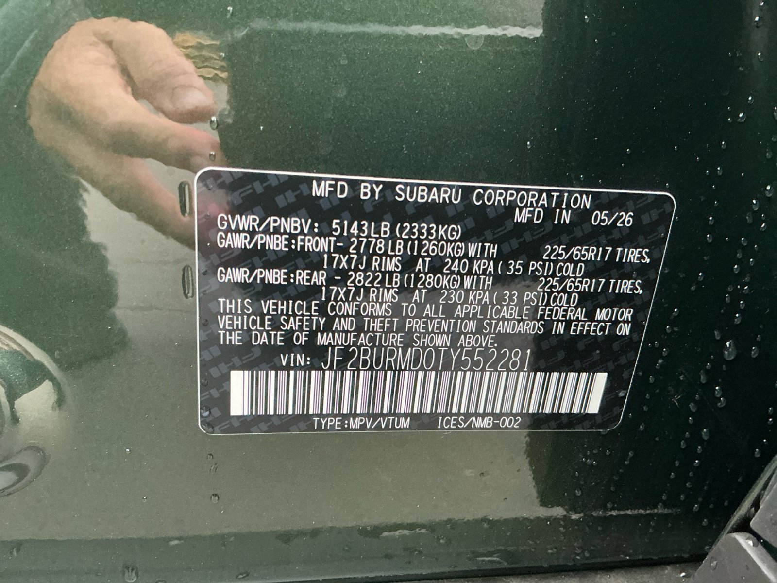 New 2026 Subaru Outback Wilderness AWD/4WD image 16