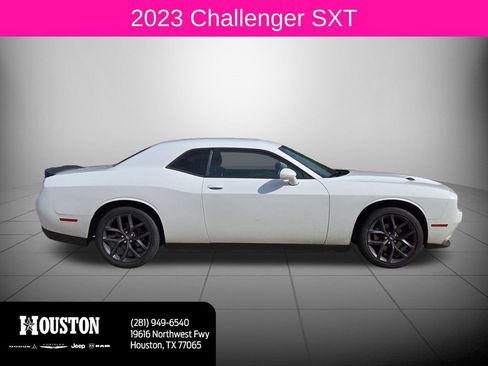 Used 2023 Dodge Challenger SXT w/ Blacktop Package RWD image 2