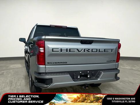 Used 2024 Chevrolet Silverado 1500 Custom w/ LPO, Dark Essentials Package AWD/4WD image 7