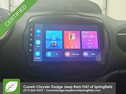 Certified 2017 Jeep Renegade Latitude w/ Safety & Security Group AWD/4WD image 23
