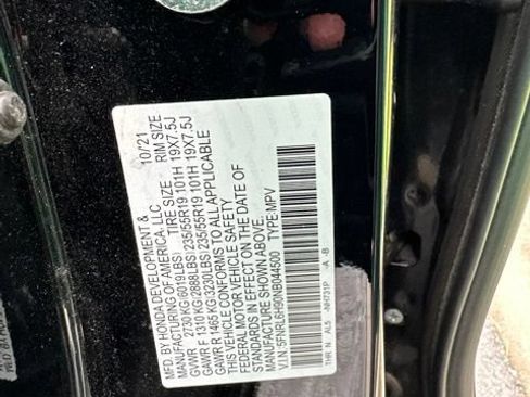 Used 2022 Honda Odyssey Elite image 34