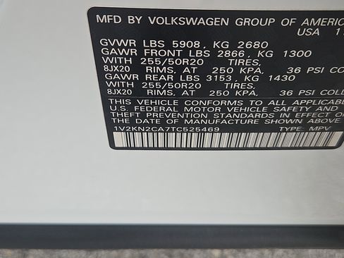 Used 2026 Volkswagen Atlas SE AWD/4WD image 7