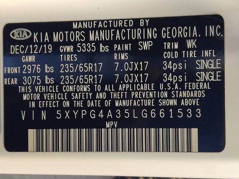 Used 2020 Kia Sorento LX FWD image 33