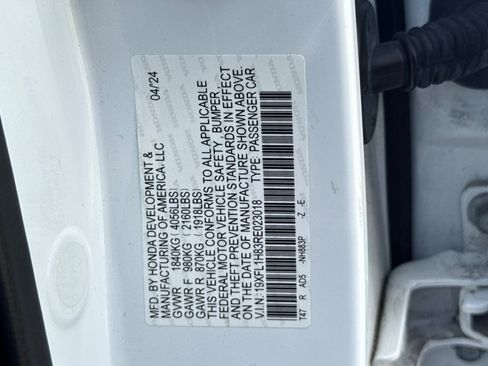 Certified 2024 Honda Civic Sport Touring image 28