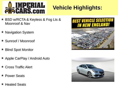 Certified 2022 Subaru Legacy Premium image 3