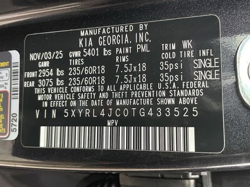 New 2026 Kia Sorento S image 34