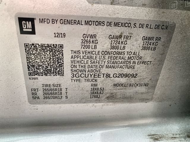 Certified 2020 Chevrolet Silverado 1500 RST AWD/4WD image 34