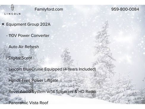 New 2024 Lincoln Nautilus Reserve w/ Equipment Group 202A image 10