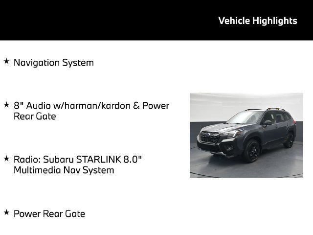 Used 2024 Subaru Forester Wilderness AWD/4WD image 5