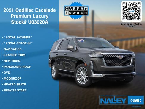 Used 2021 Cadillac Escalade Premium Luxury AWD/4WD image 7