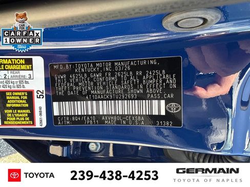 Used 2026 Toyota Camry SE w/ Convenience Package FWD image 22