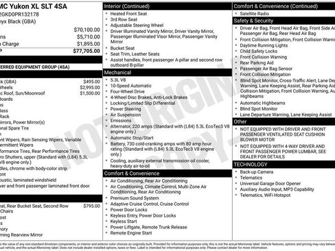 Certified 2023 GMC Yukon XL SLT AWD/4WD image 6