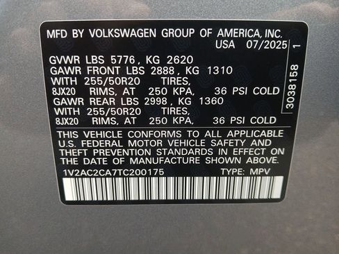 New 2026 Volkswagen Atlas Cross Sport SEL R-Line image 30