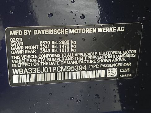 Certified 2023 BMW 760i xDrive AWD/4WD image 28