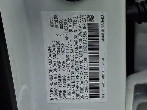 Certified 2026 Honda Civic Sport image 28