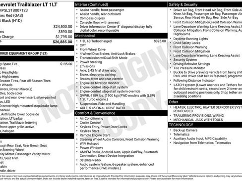 Used 2026 Chevrolet TrailBlazer LT FWD image 21