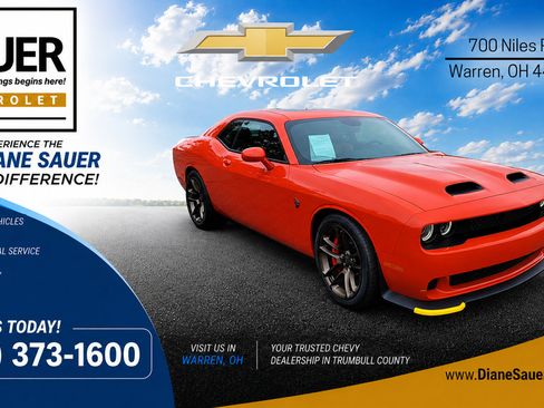 Used 2023 Dodge Challenger SRT Hellcat w/ Plus Package RWD image 1