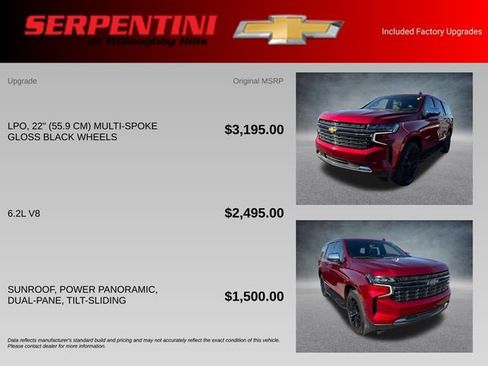 Used 2022 Chevrolet Tahoe Premier AWD/4WD image 4
