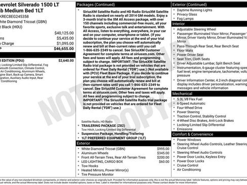Used 2014 Chevrolet Silverado 1500 LT w/ All Star Edition AWD/4WD image 2
