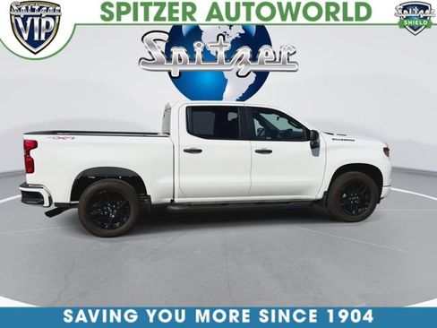 Used 2025 Chevrolet Silverado 1500 Custom w/ Turbomax Blackout Package AWD/4WD image 10