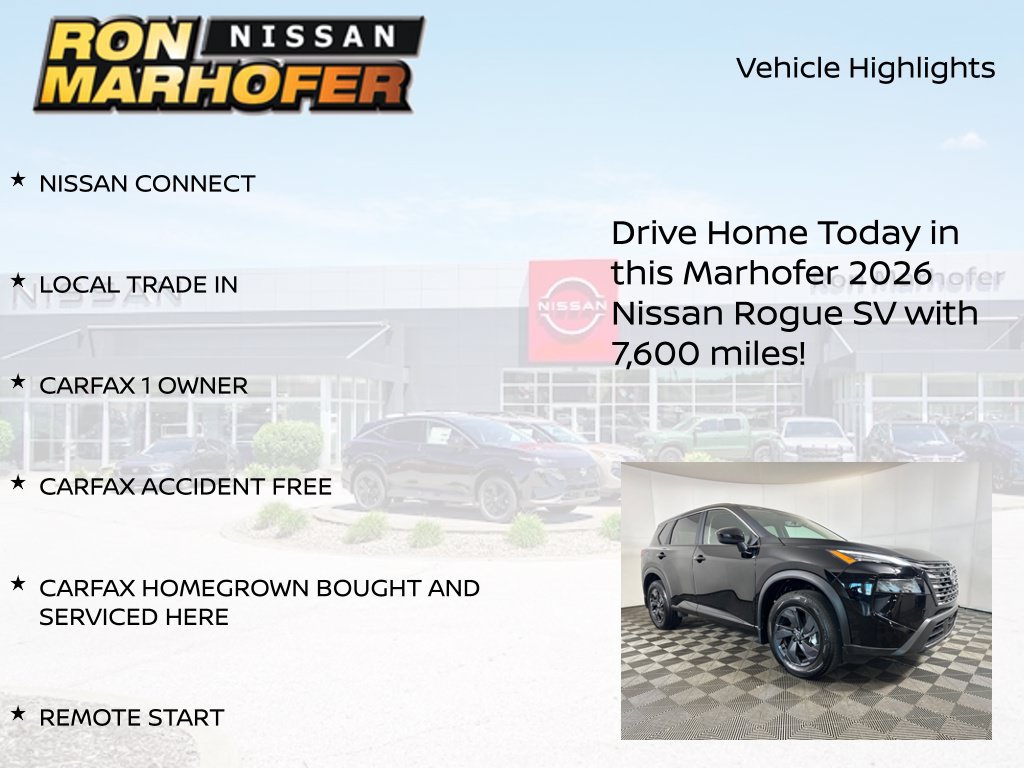 Certified 2026 Nissan Rogue SV w/ Cold Weather Package AWD/4WD image 16