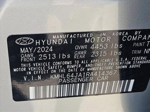 Certified 2024 Hyundai Sonata SEL FWD image 27