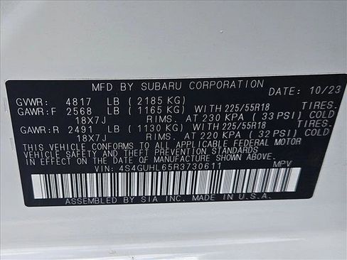 Used 2024 Subaru Crosstrek 2.5i Limited w/ Popular Package #3A AWD/4WD image 23