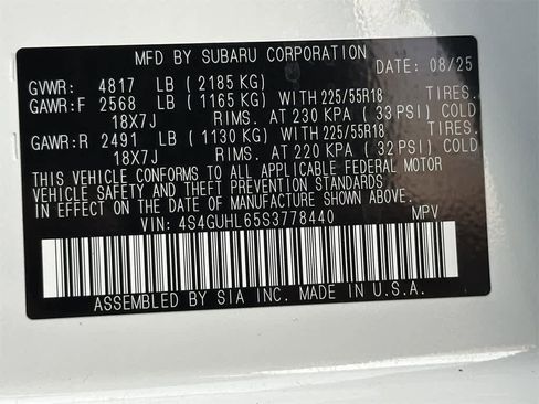 New 2025 Subaru Crosstrek 2.5i Limited w/ Crosstrek Mirror Package image 21