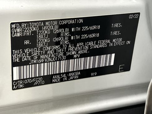 Used 2022 Toyota RAV4 SE AWD/4WD image 36