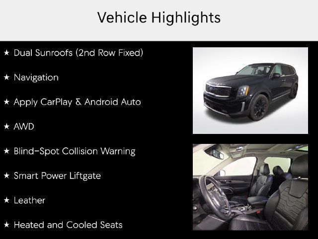 Used 2020 Kia Telluride SX w/ SX Prestige Package AWD/4WD image 7