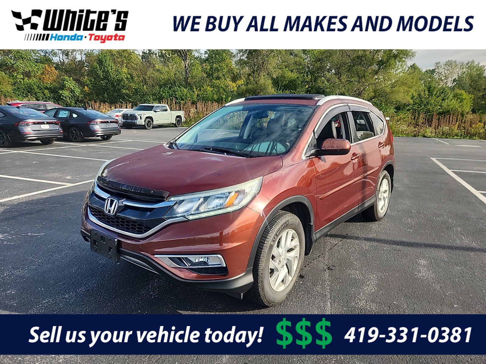 Used 2016 Honda CR-V EX-L image 1