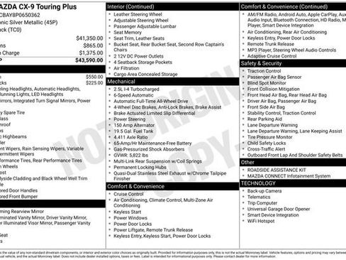 Used 2023 MAZDA CX-9 Touring Plus image 31