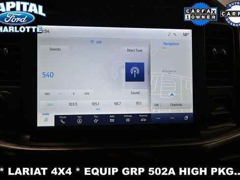 Used 2023 Ford F150 Lariat w/ Equipment Group 502A High AWD/4WD image 15