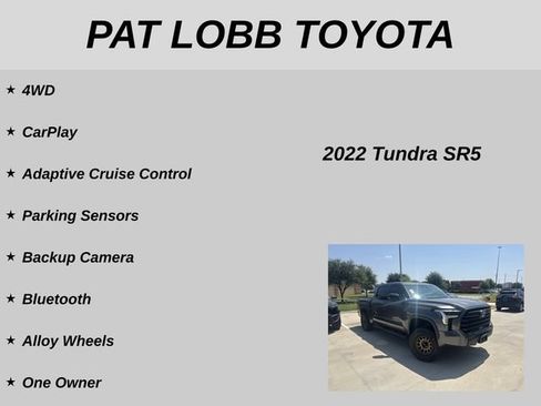 Used 2022 Toyota Tundra SR5 w/ SR5 Convenience Package AWD/4WD image 11