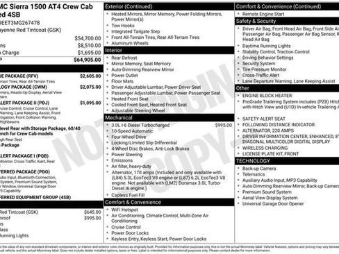 Used 2021 GMC Sierra 1500 AT4 w/ AT4 Value Package image 13