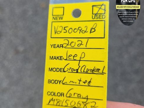 Used 2021 Jeep Grand Cherokee L Limited image 49