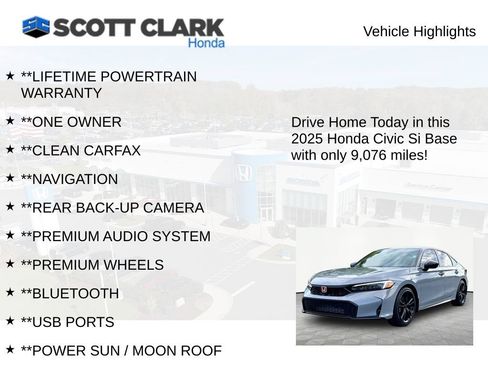 Used 2025 Honda Civic Si image 11