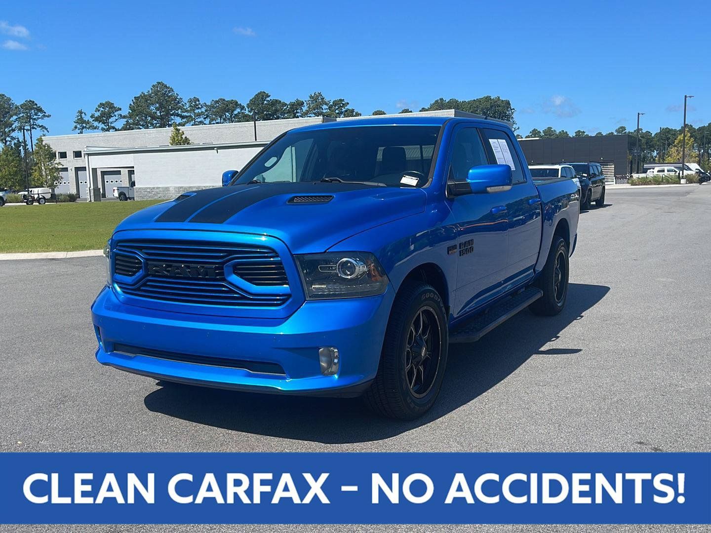 Used 2018 RAM 1500 Sport w/ Hydro Blue Sport Package AWD/4WD image 3