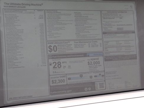 Used 2025 BMW X1 xDrive28i w/ Technology Package image 21