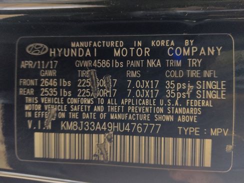 Used 2017 Hyundai Tucson SE Plus image 33