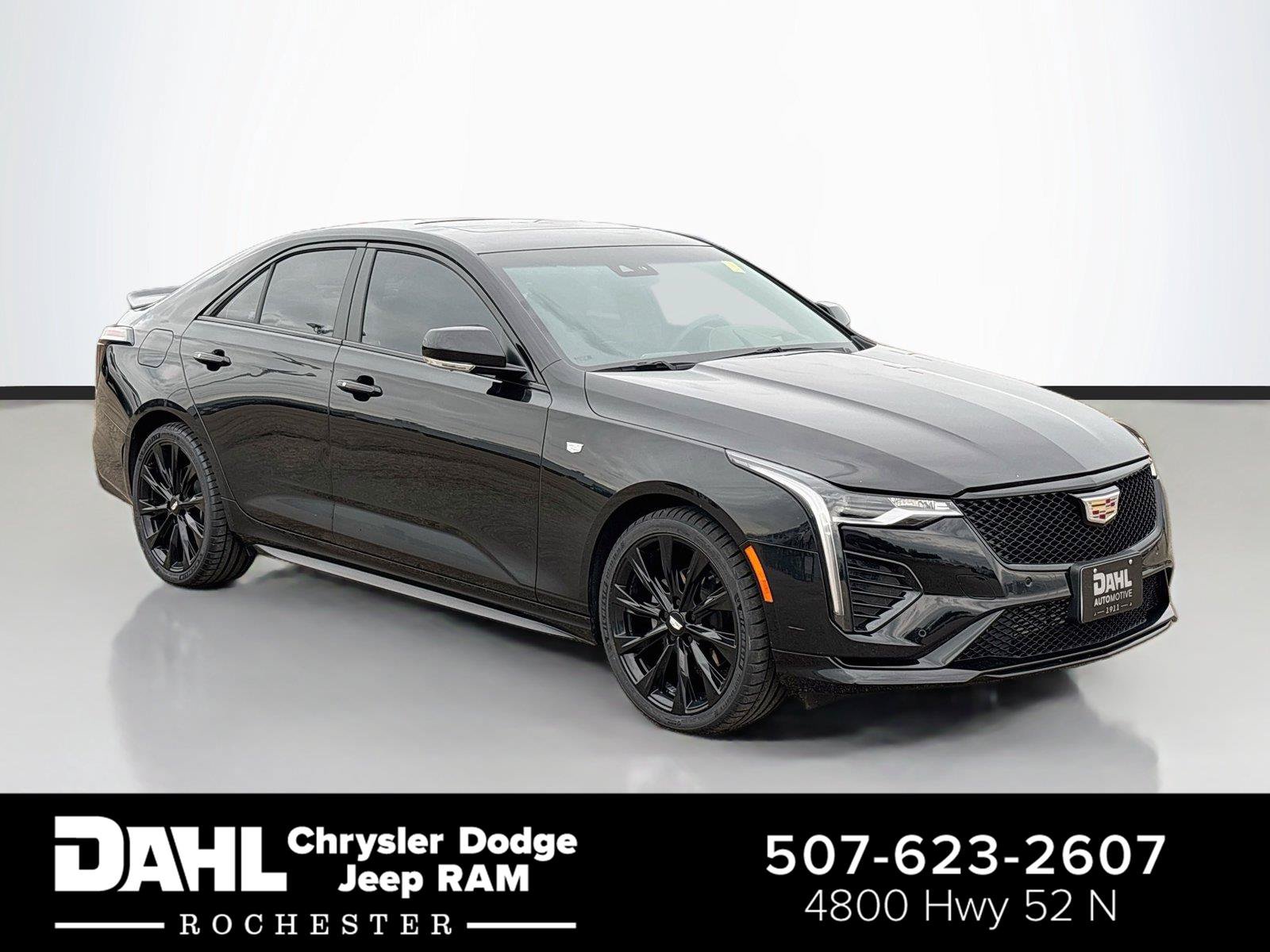 Used 2023 Cadillac CT4 Sport w/ LPO, ONYX Package AWD/4WD image 1