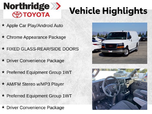 Used 2025 GMC Savana 2500 w/ Driver Convenience Package RWD image 2