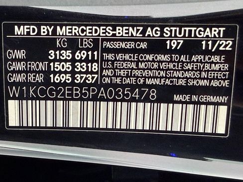 Certified 2023 Mercedes-Benz EQS 450+ 4MATIC Sedan image 19